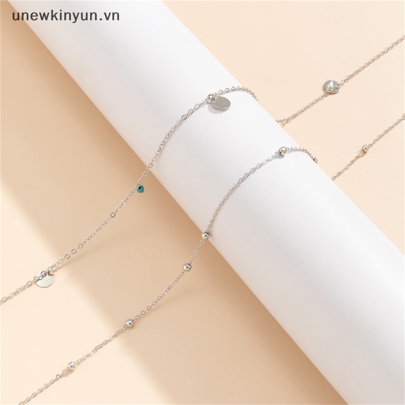 Dây Đeo Hông Nhiều Lớp Đính Hạt Phong Cách Boho Thời Trang Mùa Hè Cho Nữ