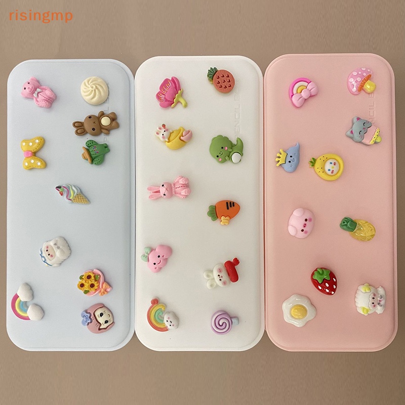 Set 10 Miếng Dán PVC Họa Tiết Hoạt Hình 3D Trang Trí Tủ Lạnh DIY