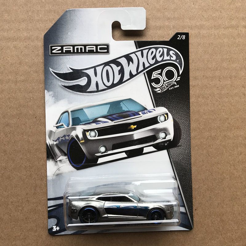 Mô Hình Xe Hơi Đồ Chơi Hot Wheels Kỉ Niệm 50 Năm Bằng Hợp Kim Cho Bé Trai