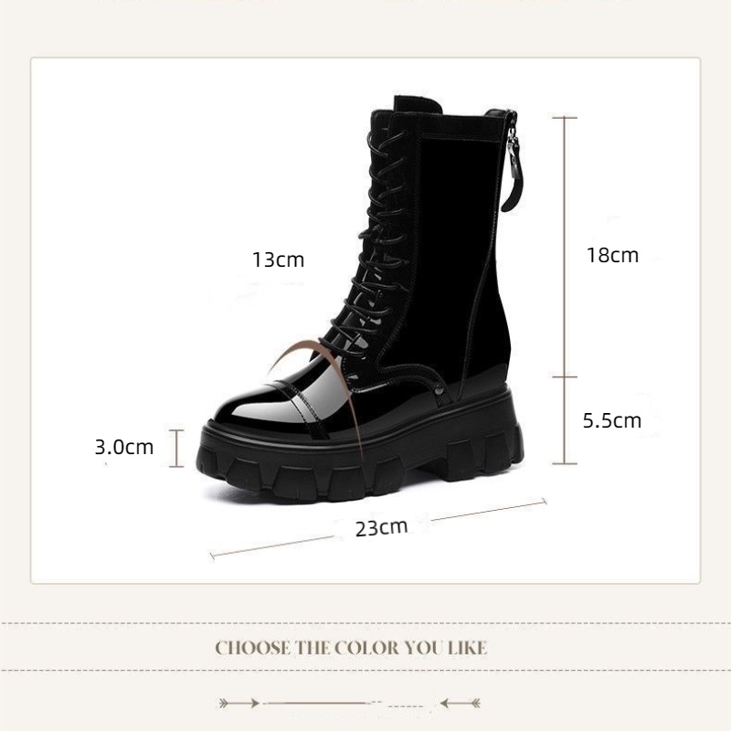 Giày Bốt Martin Đế Dày Phối Lưới Thoáng Khí Thời Trang Mùa Hè