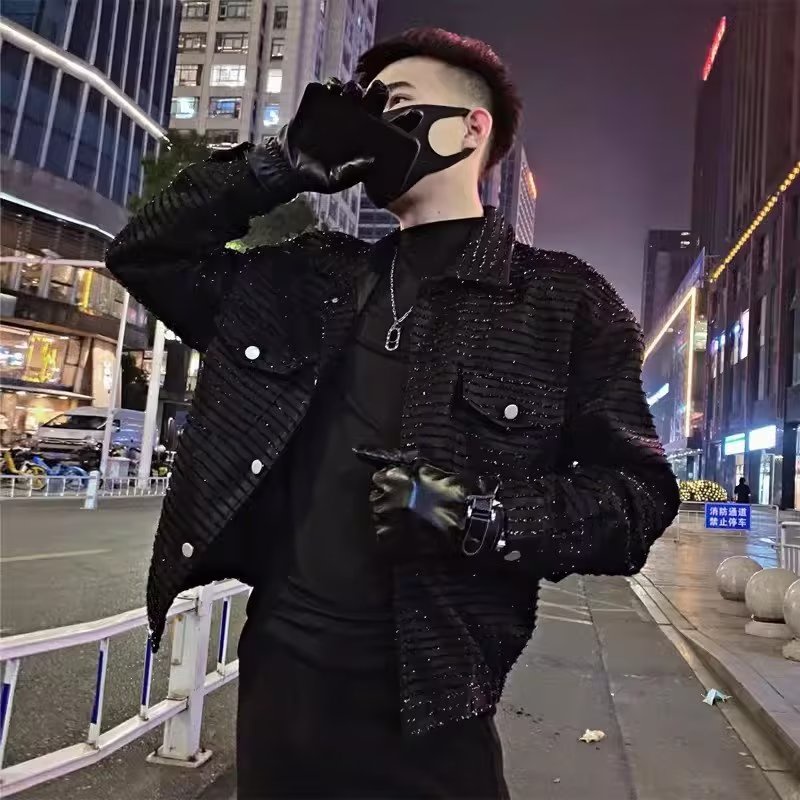 2023 Fashion Áo Khoác Bóng Chày Nam Phong Cách Hàn Quốc Thời Trang áo khoác dày lớp kép Thu Đông Cho Nam simple áo khoác bomber bigsize áo khoác nam đẹp from rộng áo khoác jacket nam