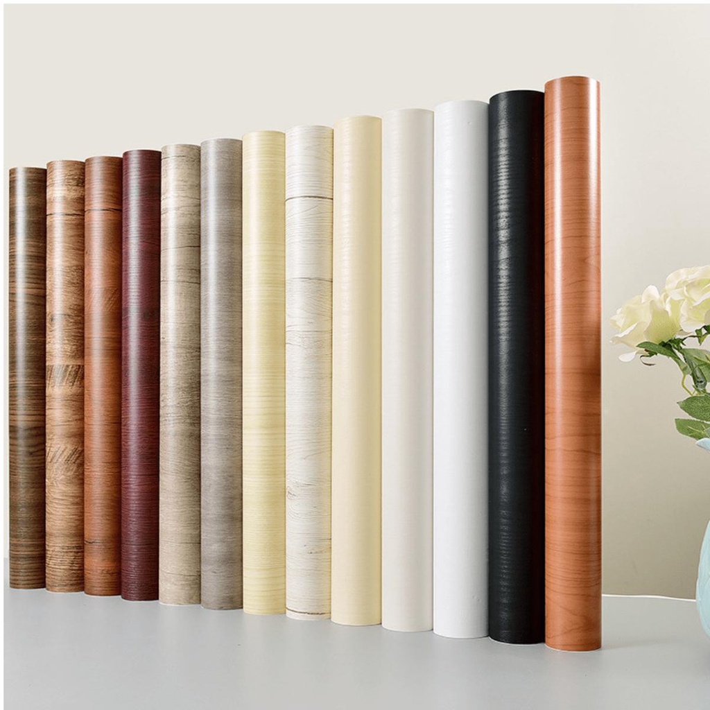 Decal Giấy Dán Tường Nhiều Mẫu Giả Ván Cổ Điển Dài 1M x 45cm Có Keo Sẵn Bóc Dán