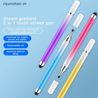 Ziyunshan 2 trong 1 bút cảm ứng cho điện thoại di động máy tính bảng bút chì cảm ứng điện dung cho điện thoại android phổ thông bút chì vẽ màn hình vn