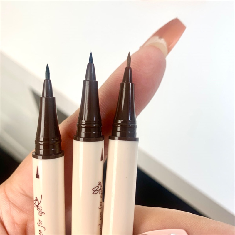 Bút kẻ mắt INEYOO 1.5ml 2 trong 1 trang điểm lâu trôi