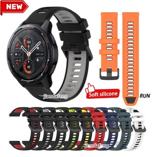 Dây đeo bằng silicon mềm thay thế dây đeo cổ tay cho xiaomi mi watch s1 active color sport s1 pro 22mm sport band