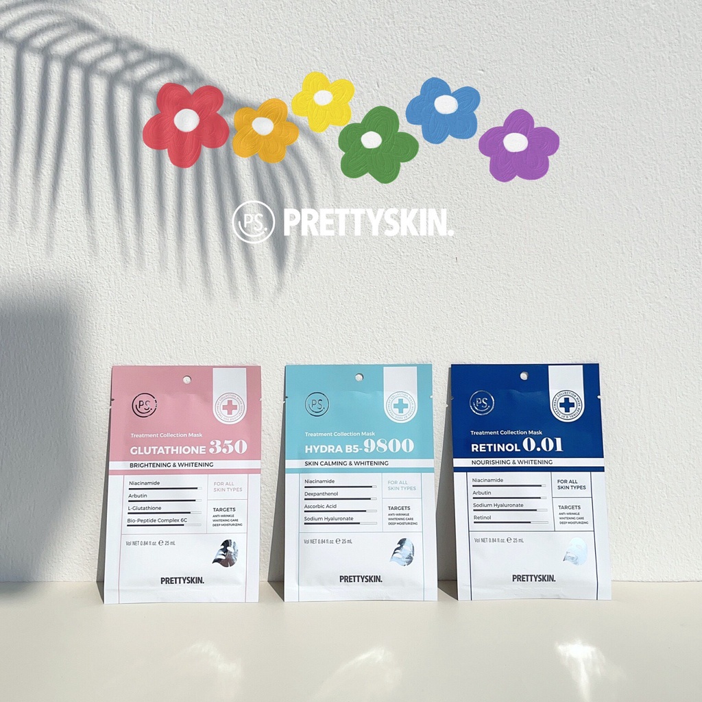 Mặt nạ Prettyskin treatment (miếng)