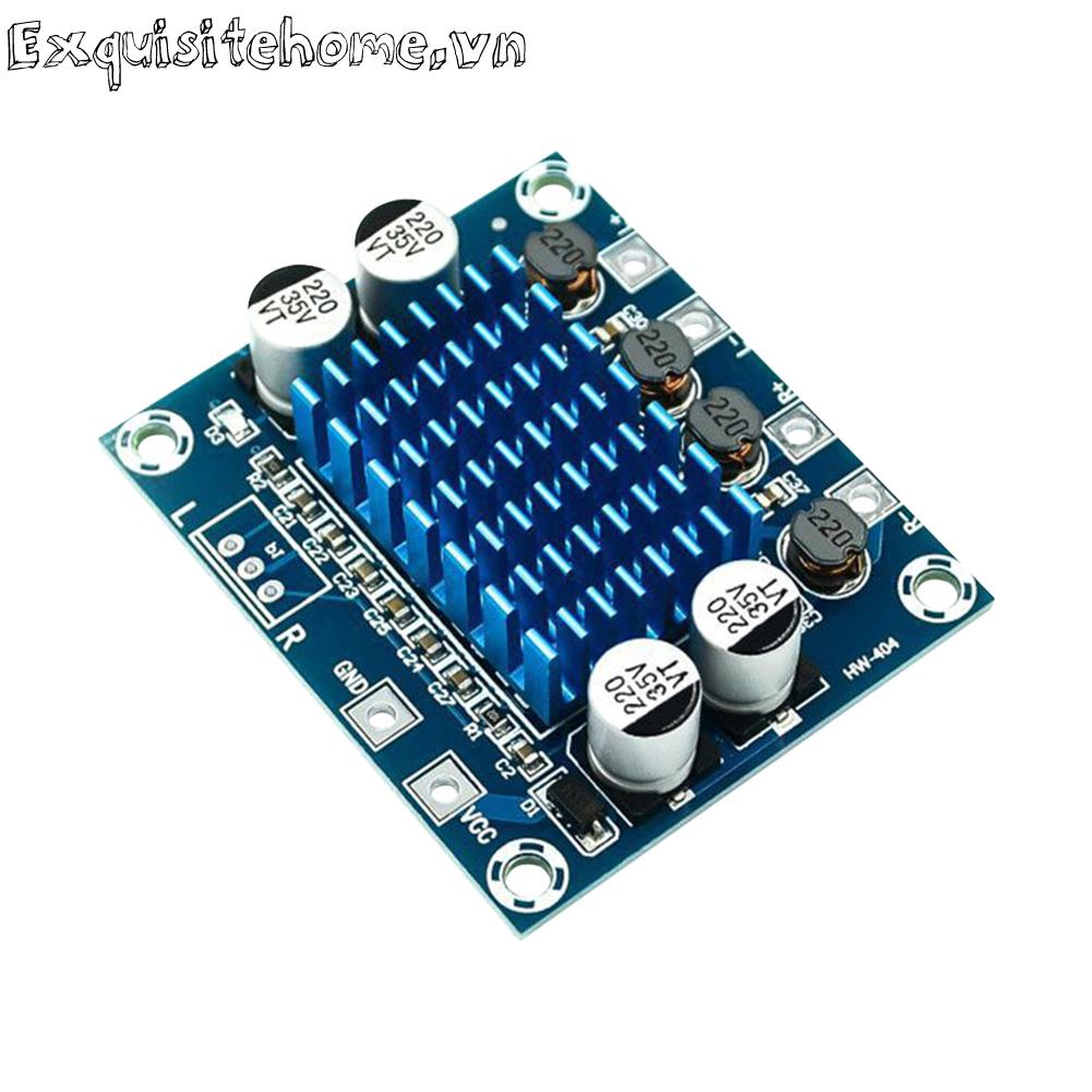 Xh-a232 30w + 30w module khuếch đại loa siêu trầm kỹ thuật số âm thanh bảng kênh đôi