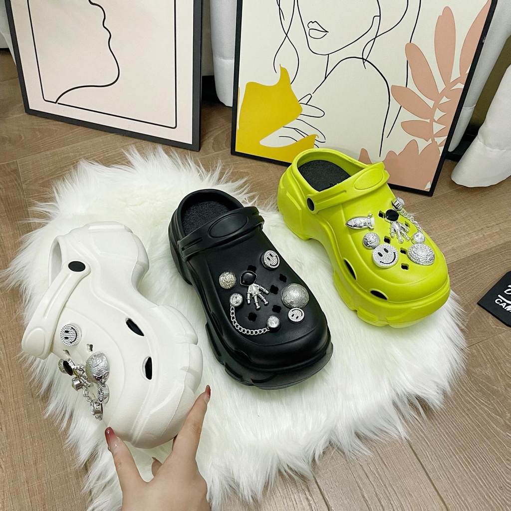 HHH Dép CROSS 5CM dép Sandal nữ Mùa hè Đế Dày thoải mái Xinh Xắn   B98G14C