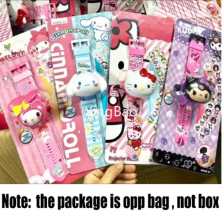 Cinnamoroll Kuromi 3D Chiếu Đồng Hồ Giai Điệu Kitty Anime Đồ Chơi Không Hộp Đồng Hồ Lật Phổ Biến Kawaii Trẻ Em Bé Gái Quà Tặng