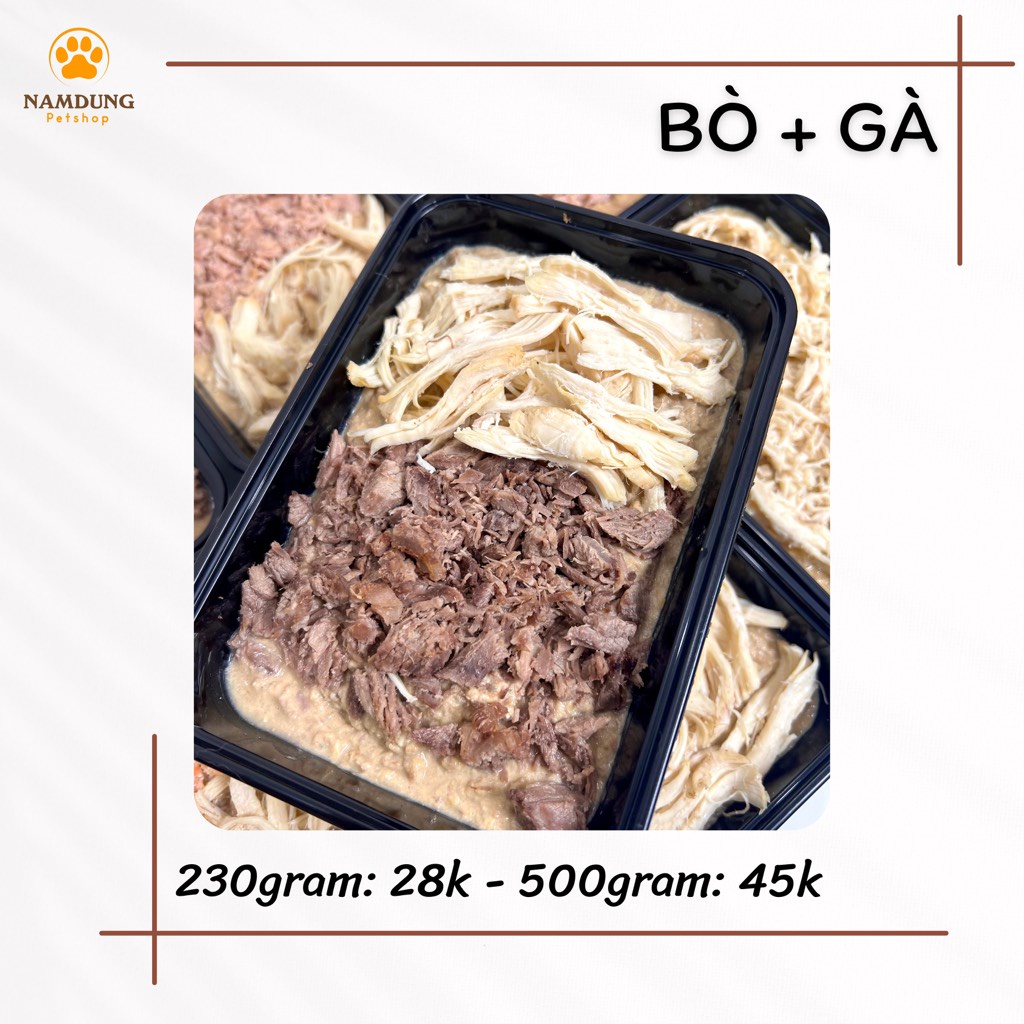 Pate tươi cho chó, mèo - giao hoả tốc tại Sài Gòn