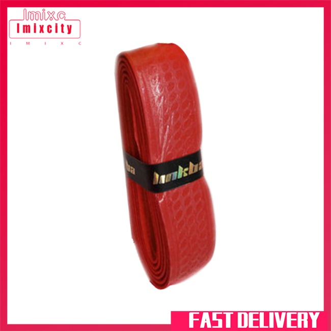 Imixcity tennis racket badminton grip tape overgrips anti-slip multicolor handle grip protection tape for fishing rod