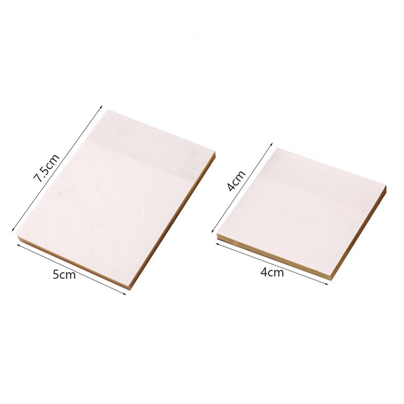 Ghi chú giấy sao chép decorme giấy ghi chú trong suốt vô hình không thấm nước nhiều màu ghi chú dính ghi chú giấy ghi nhớ giấy sinh viên văn phòng phẩm phụ kiện