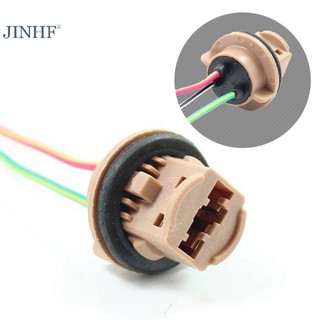 Jinhf 1pc led t20 đèn xe hơi bóng đèn ổ cắm bộ chuyển đổi mở rộng đầu nối cắm nóng