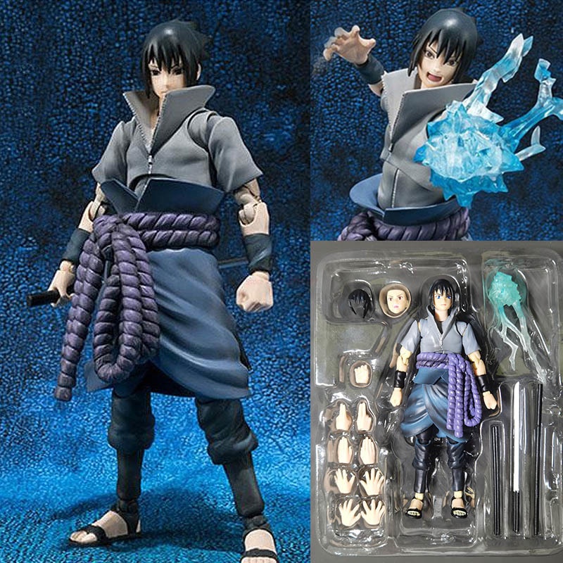 Naruto shf anime hình sasuke kakashi uchiha madara shfiguarts uzumaki itachi jiraiya boruto shippuden hành động bức tượng nhỏ món quà đồ chơi