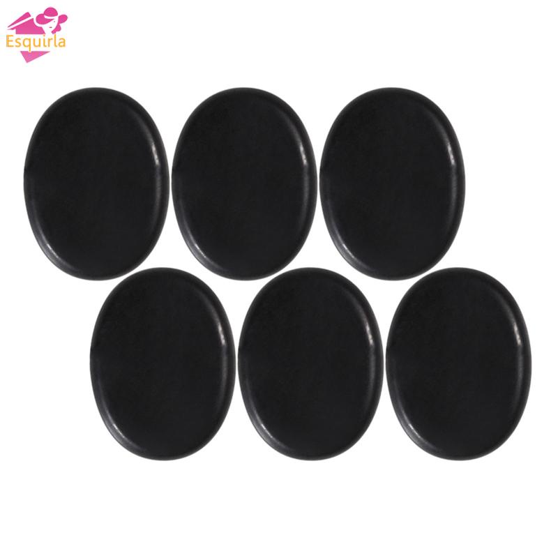 Esquirla Set 2 / 6 Viên Đá massage Nóng Tự Nhiên 4X3Cm