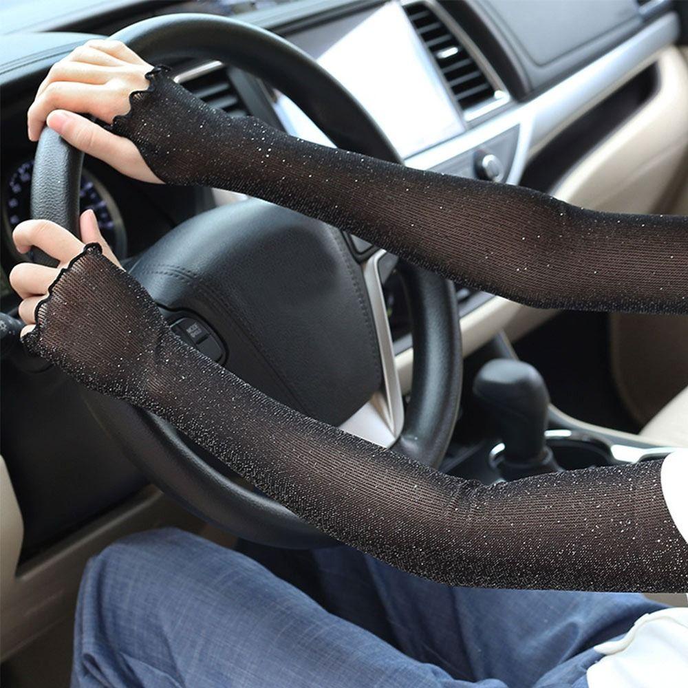 Vỏ Bọc Tay Lái Xe Chống Nắng Dành Cho Nữ