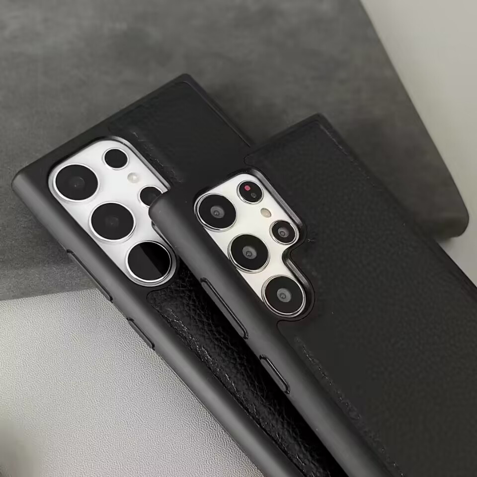 Bao Da Điện Thoại Phong Cách vintage Cho samsung galaxy s23 ultra s22 s21 note 20 plus Ốp