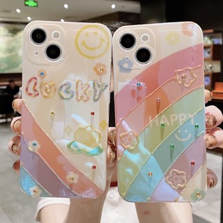 Ốp ĐiệN ThoạI HọA TiếT CầU VồNg Cho iPhone 13 Pro 13 Pro Max XR 11 / 12 7 8