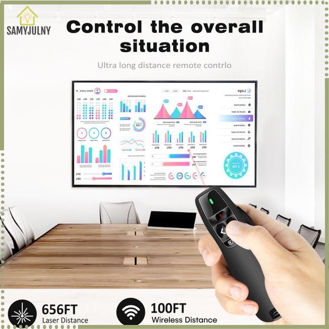 Thiết Bị Trình Chiếu Điều Khiển Từ Xa Không Dây Đa Năng Cho Dạy Học