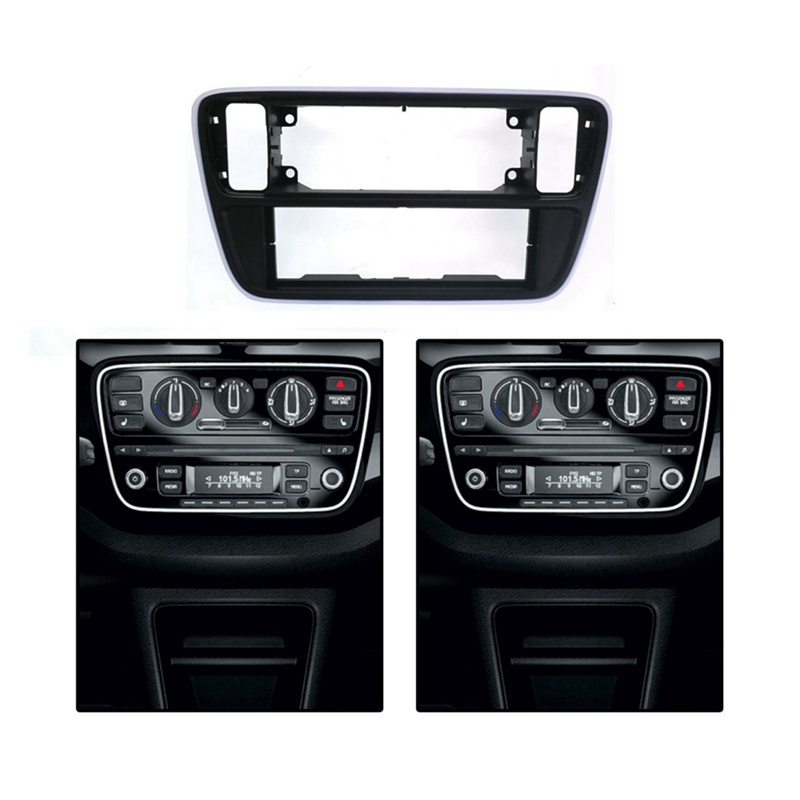 Khung Viền Bảng Điều Khiển Radio 1 Din Cho Seat Mii for Skoda Citigo 2012 + DVD