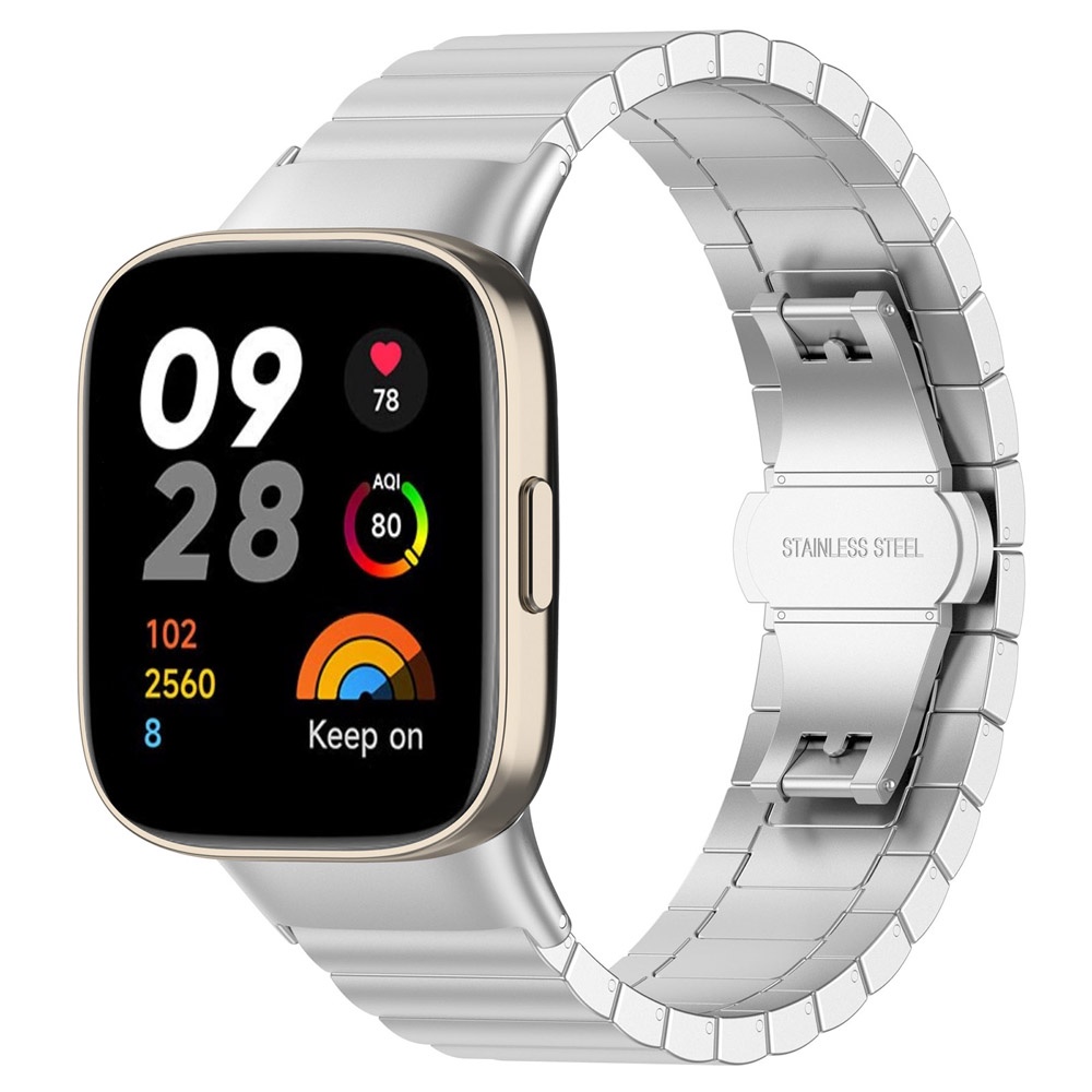 Vòng Tay Kim Loại 3 Dây Đeo Cho Xiaomi Redmi Watch 3 / Mi Watch lite 3