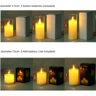 OYXJJP Đèn LED Hình Ngọn Nến Trang Trí Không Lửa