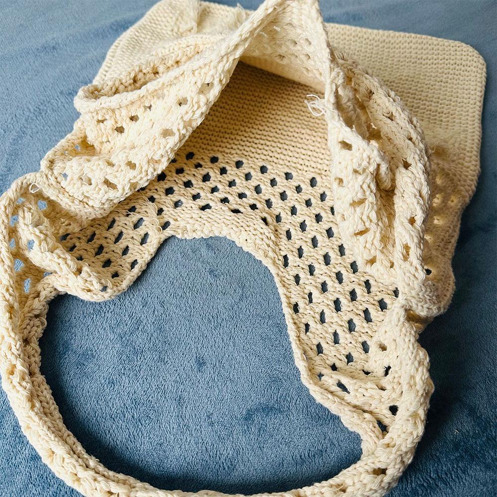 Túi Tote Đeo Vai Đan Móc Thời Trang