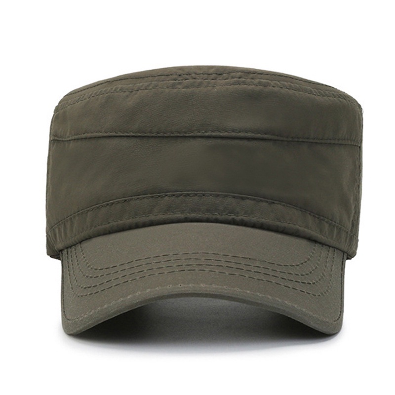 Mũ Lưỡi Trai Thoáng Khí Mau Khô Phong Cách Quân Đội Cho Nam