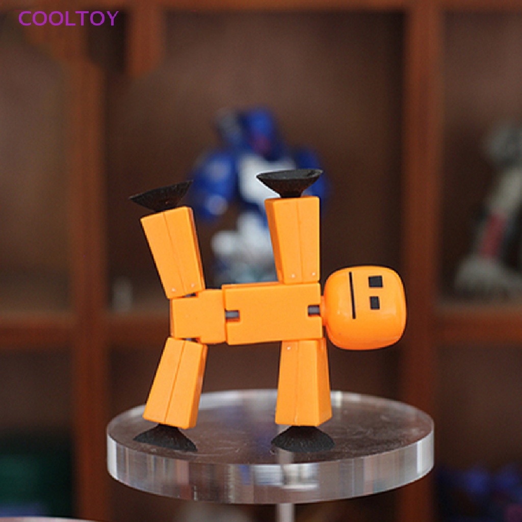 Cooltoy Set 2 Búp Bê Hoạt Hình Stikbot Có Giác Hút Màu Sắc Ngẫu Nhiên