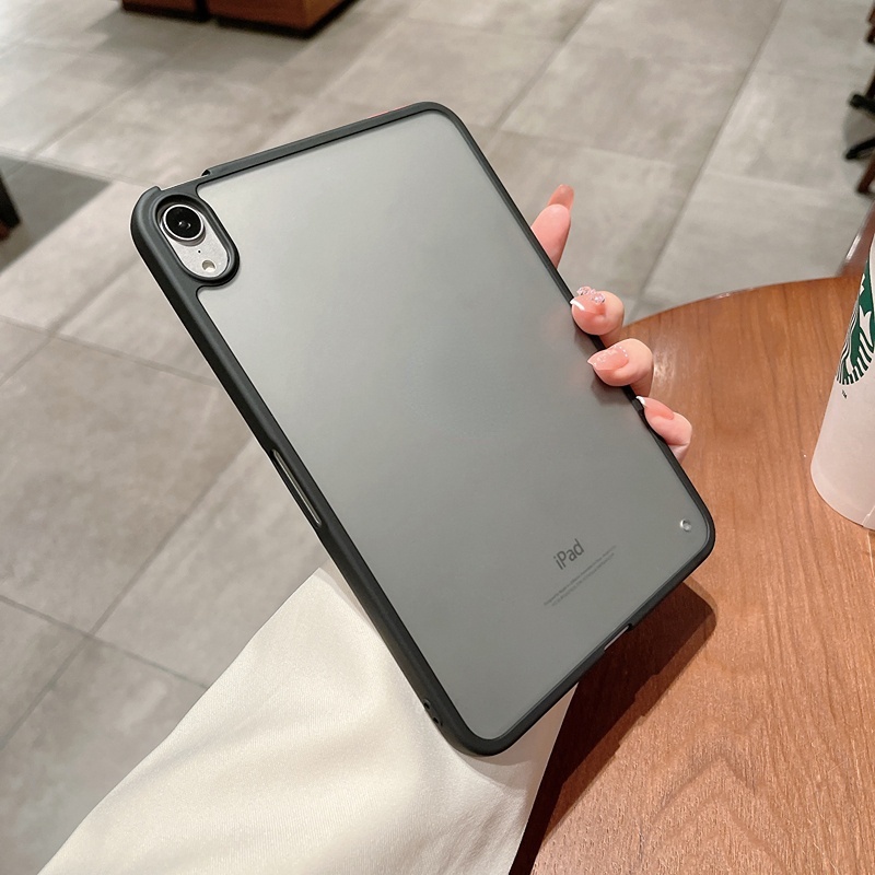 Ốp Máy Tính Bảng Nhựa Acrylic Nhám Cho IPad 10th 9th 8th 7th Air5 10.9 2022 IPad Pro 11 10.5 9.7 Mini 6 5 4 3 2 1
