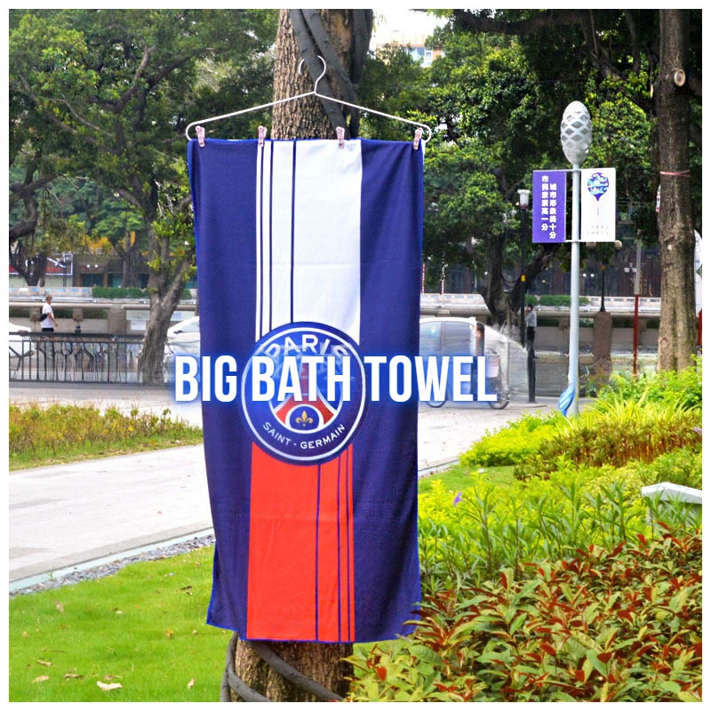 Khăn Tắm Hình Đội Bóng Chelsea Juventus Kích Thước 140 * 70cm
