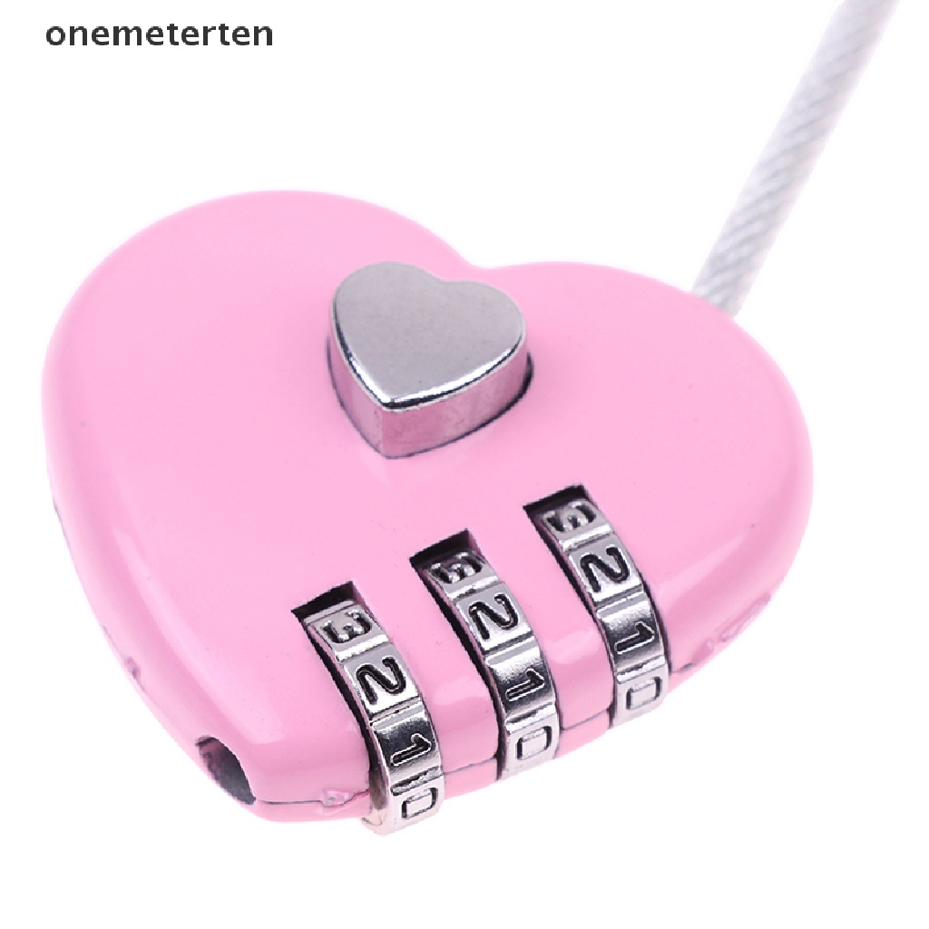 Rten 1 Dây Khóa Hành Lý Mật Mã Số Tình Yêu Mật Mã Khóa Hộp Điều Ước n