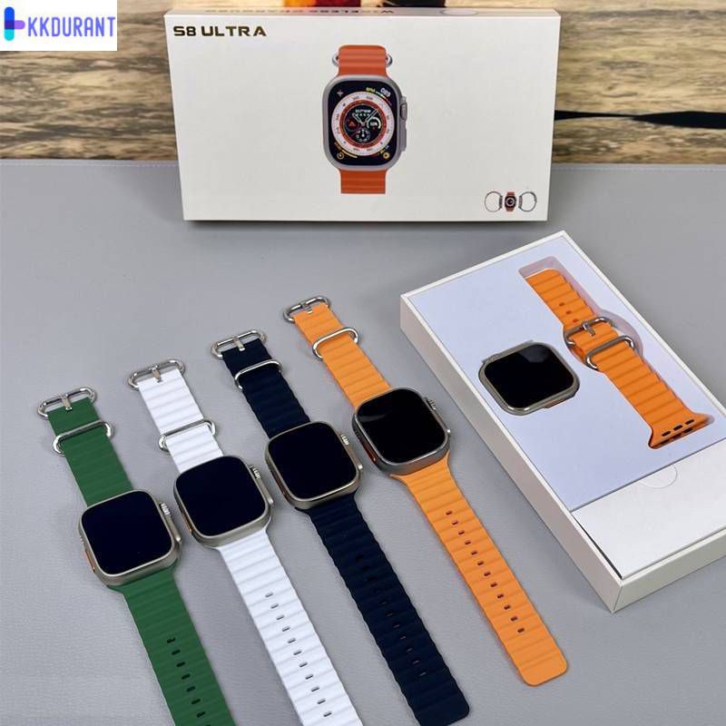 Đồng Hồ Thông Minh S8 Ultra Đồng Hồ Thể Thao Gọi Bluetooth Sạc Không Dây Đồng Hồ Theo Dõi Áp Suất Thông Minh Chống Nước KKDURANT