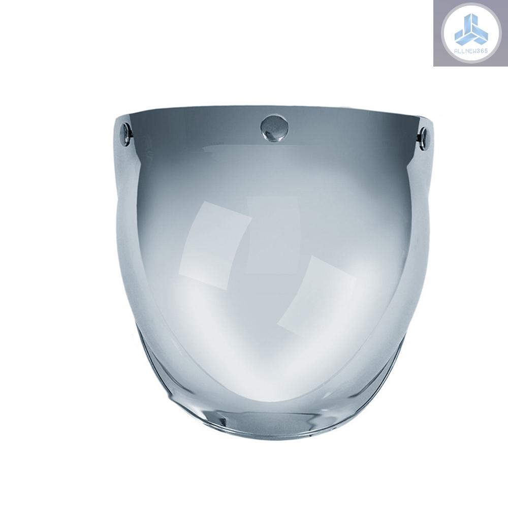 3-Snap Bubble Wind Shield Visor For Biltwell Gringo&Bonanza Motorcycle   Helmet