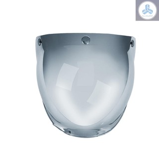 3-Snap Bubble Wind Shield Visor For Biltwell Gringo&Bonanza Motorcycle   Helmet