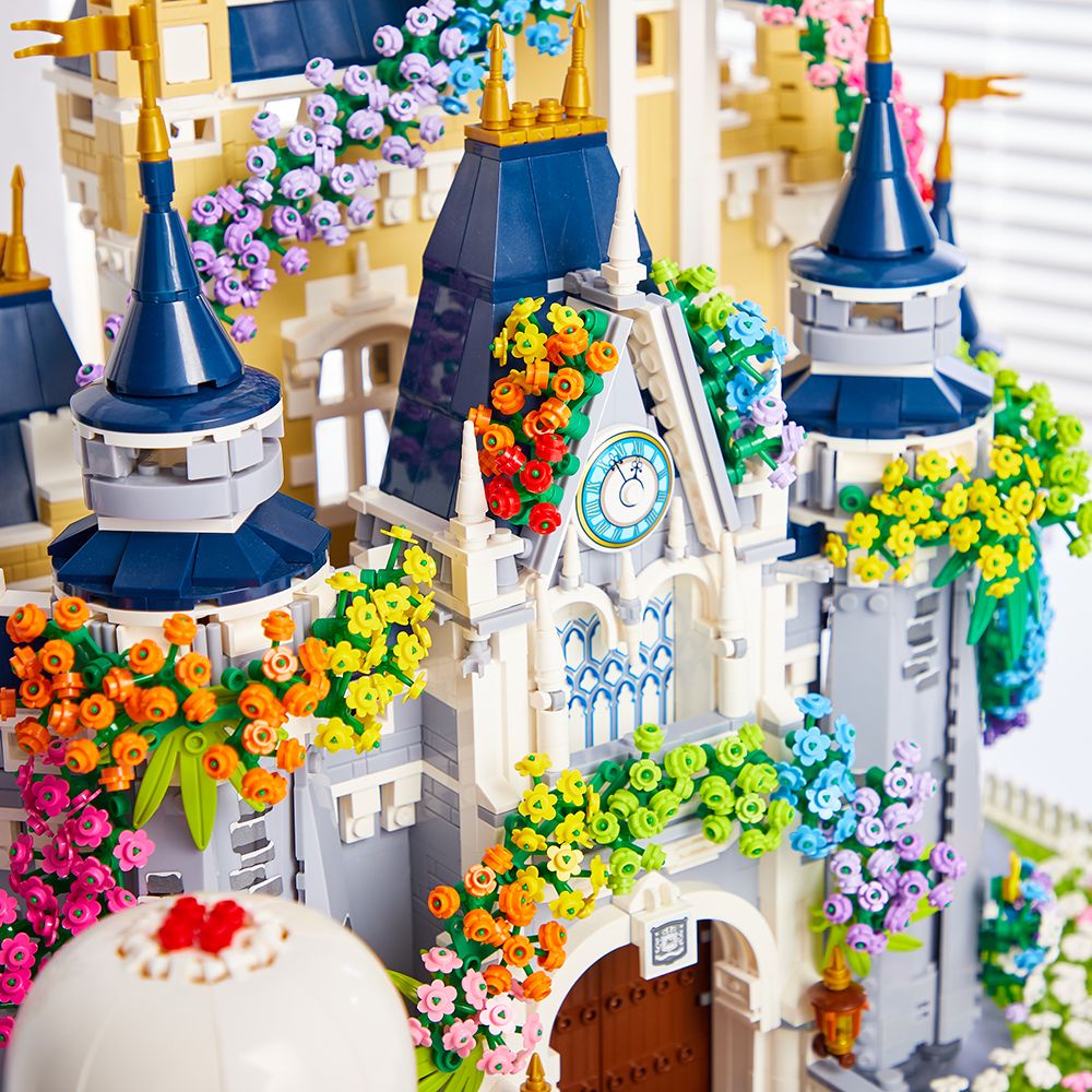 Disney Bộ Đồ Chơi Lắp Ráp Lâu Đài Cho Bé Gái 8-12 Tuổi