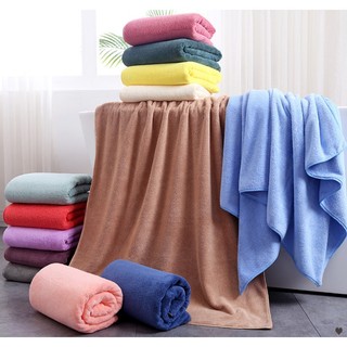 10 khăn tắm hàn quốc cỡ lớn 140 x 70cm lông cừu siêu dày mềm mịn h231