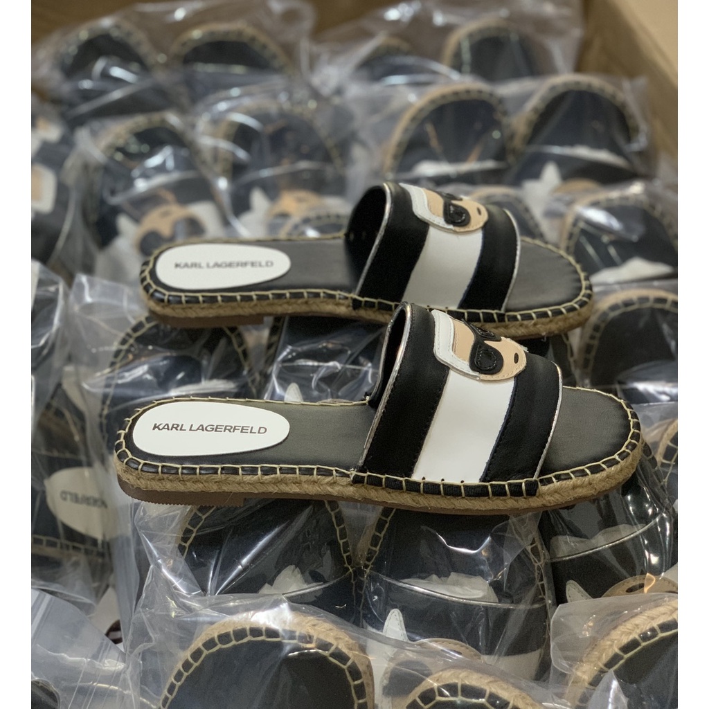 Dép KARL đế cói