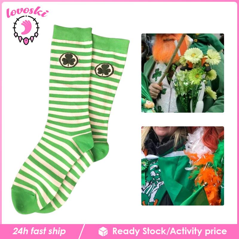 Vớ Dài Qua Gối Kẻ Sọc Hóa Trang Nhân Vật Shamrock # 2