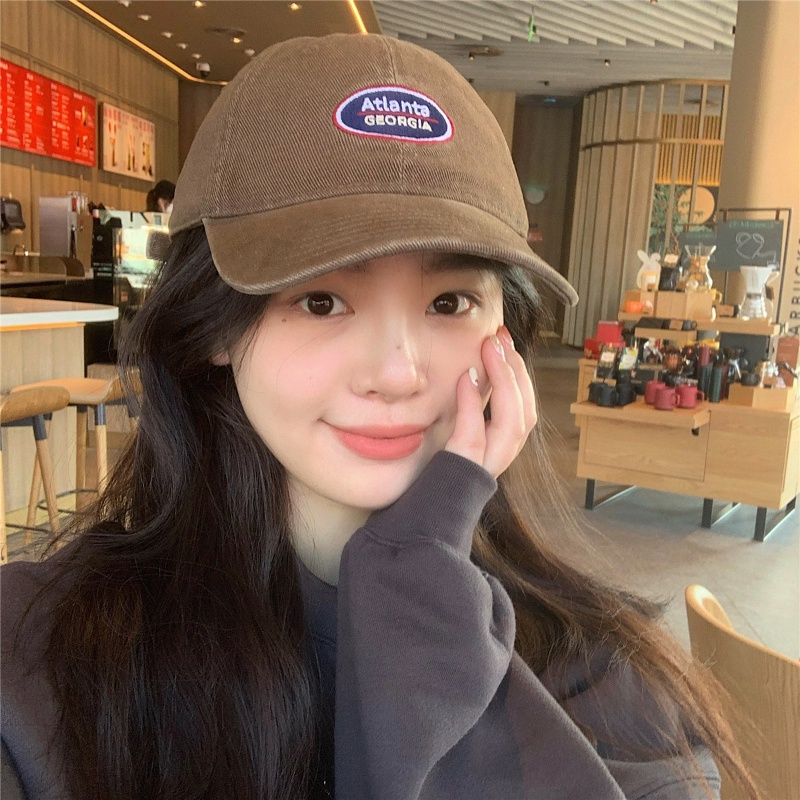 Mũ Lưỡi Trai Mềm Mại In Chữ Atlanta Thời Trang Cho Học Sinh
