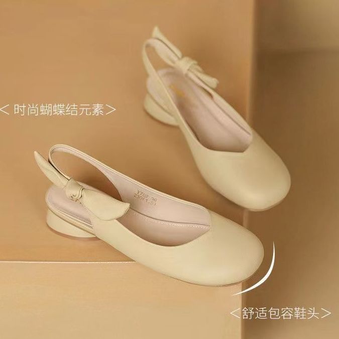 Giày Sandal Da Mềm Thoải Mái Thời Trang Mùa Hè 2023 Cho Nữ