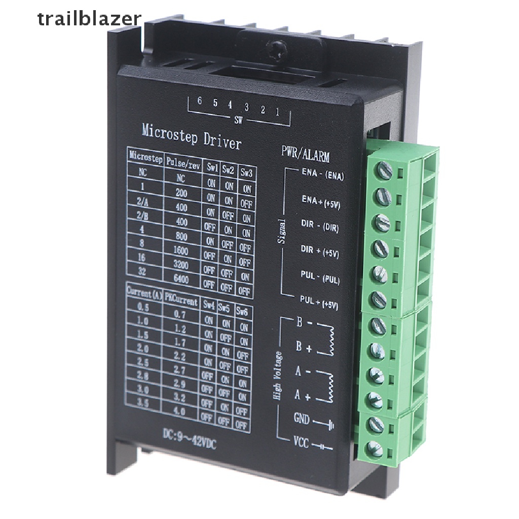 Động Cơ Bước trailblazer TB6600 4A 9~42V TTL 32 Micro-Step CNC 1 Trục