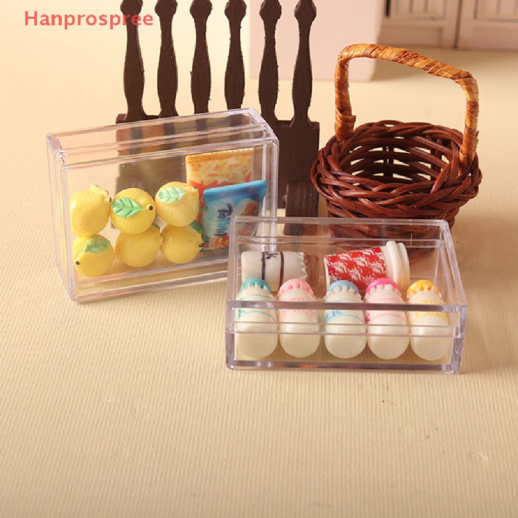 Hộp Đựng Đồ Mini Trong Suốt Dùng Để Trang Trí Nhà Búp Bê 1 / 12