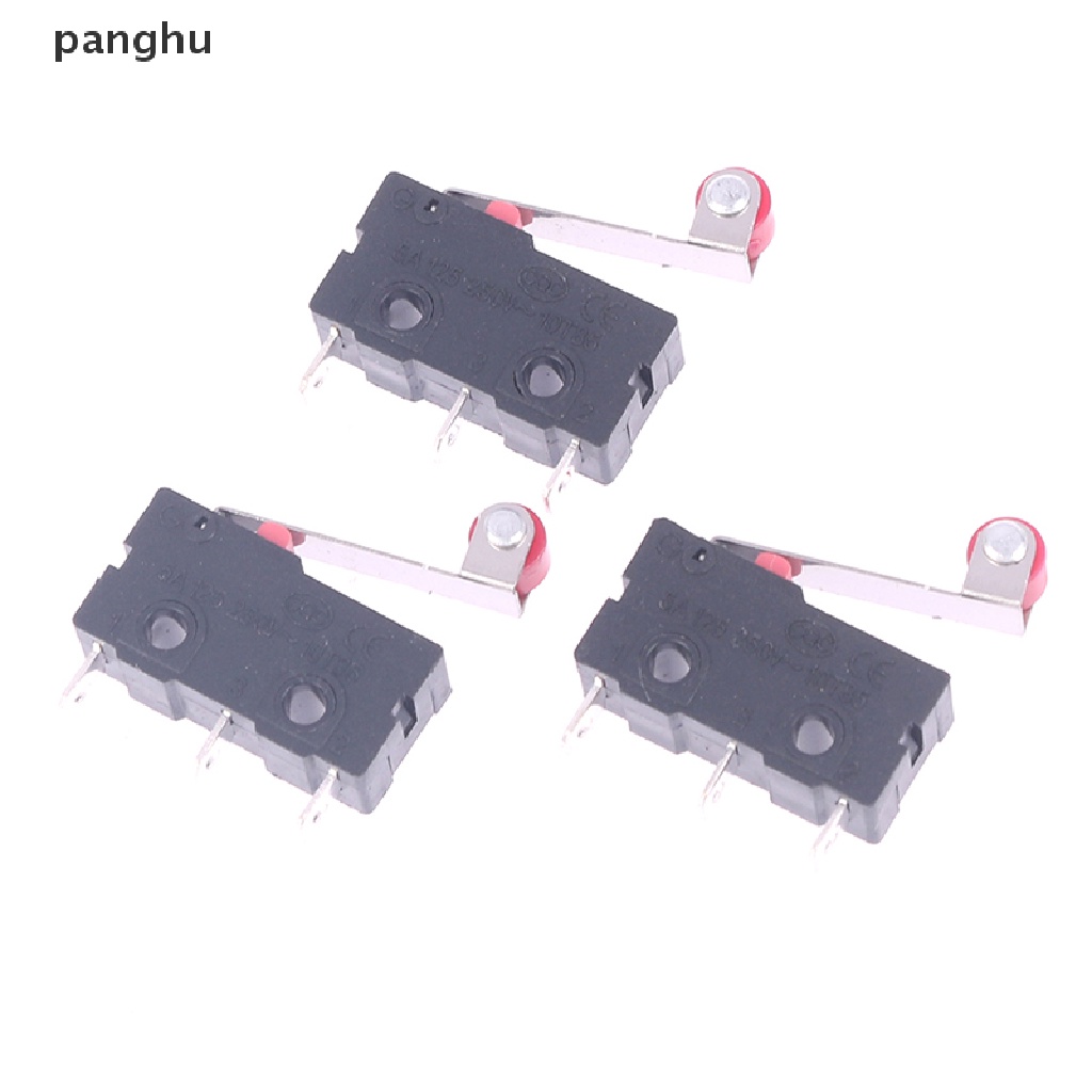 Set 10 Công Tắc Micro KW11-3Z 5A 250V 3 Feet Có Bánh Xe