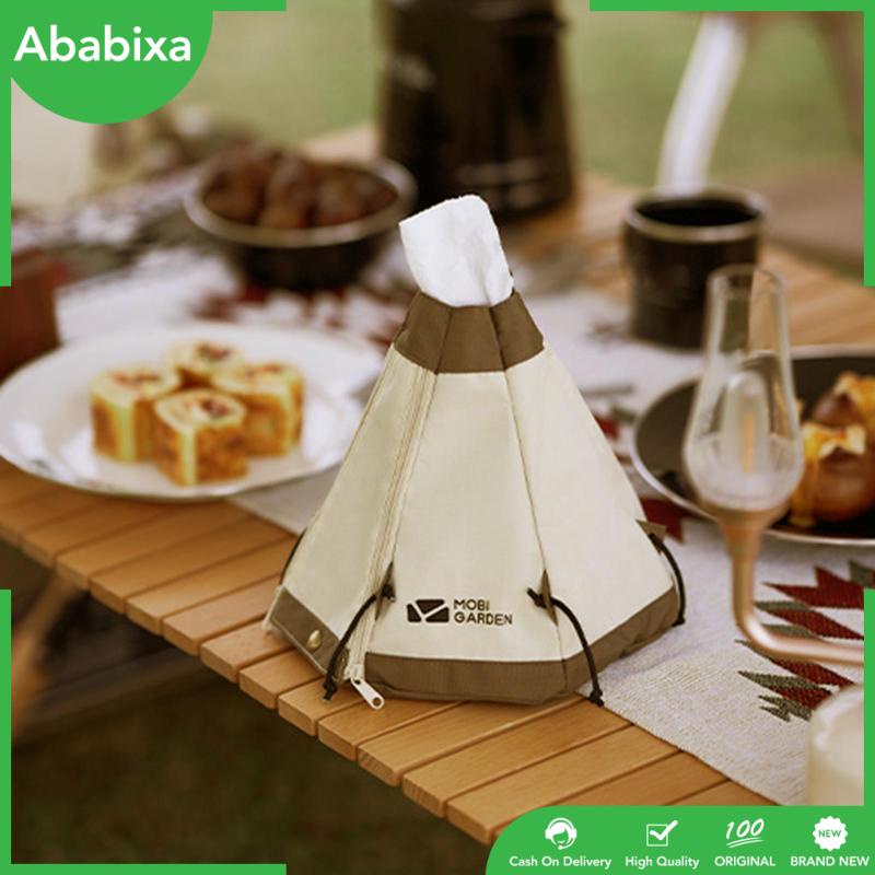 [Ababixa] Hộp Đựng Khăn Giấy Hình Lều Chống Mài Mòn Trang Trí Phòng Vẽ / Trang Trí Ngoài Trời