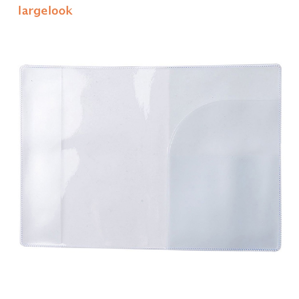 Vỏ Bọc Hộ Chiếu Bằng PVC Trong Suốt Chống Thấm Nước Kèm Ngăn Đựng Thẻ ID Tiện Dụng Cho Nam Và Nữ