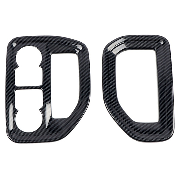 Vỏ Bọc Lỗ Thông Gió Bằng Sợi Carbon Cho Xe Hơi Chevrolet Silverado 2019 2020 2021 2022 B