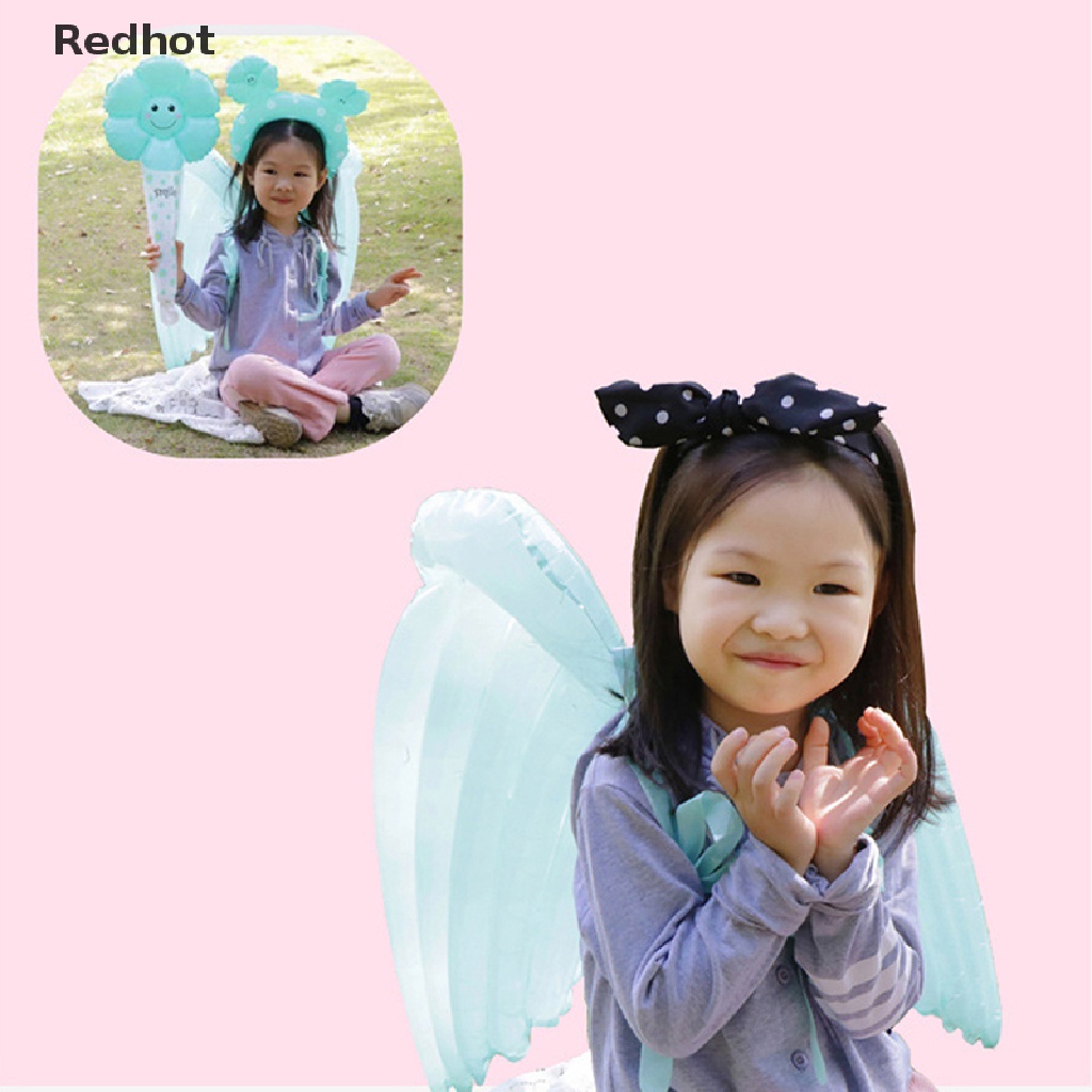 &lt; Redhot &gt; Bong Bóng Lá Nhôm Hình Cánh Bướm Thiên Thần Cho Các Hoạt Động Ngoài Trời Trẻ Em Đang Giảm