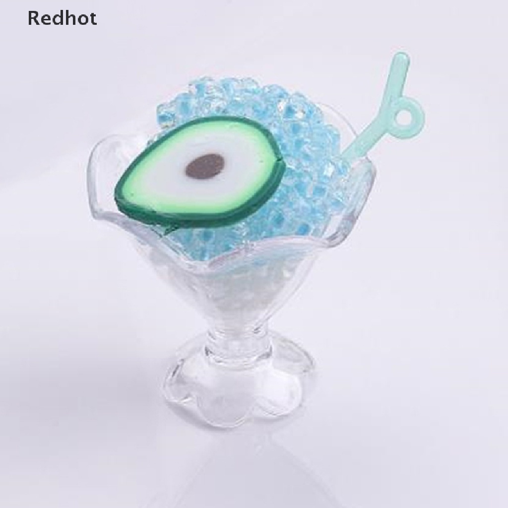 &lt; Redhot &gt; Móc Khóa Hai Màu Hình Trái Cây / Bông Hoa / Đồ Chơi Trang Sức DIY