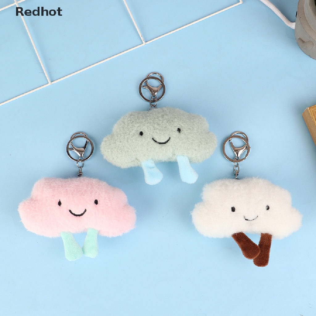 1 Móc Khóa Hình Đám Mây Hoạt Hình Nhồi Bông Đáng Yêu